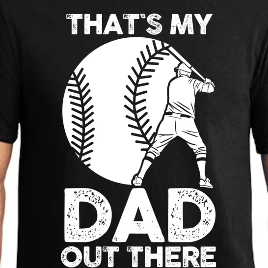 Son Daughter Dad Father Baseball Gift Pajama Set