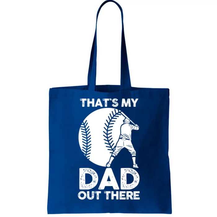 Son Daughter Dad Father Baseball Gift Tote Bag