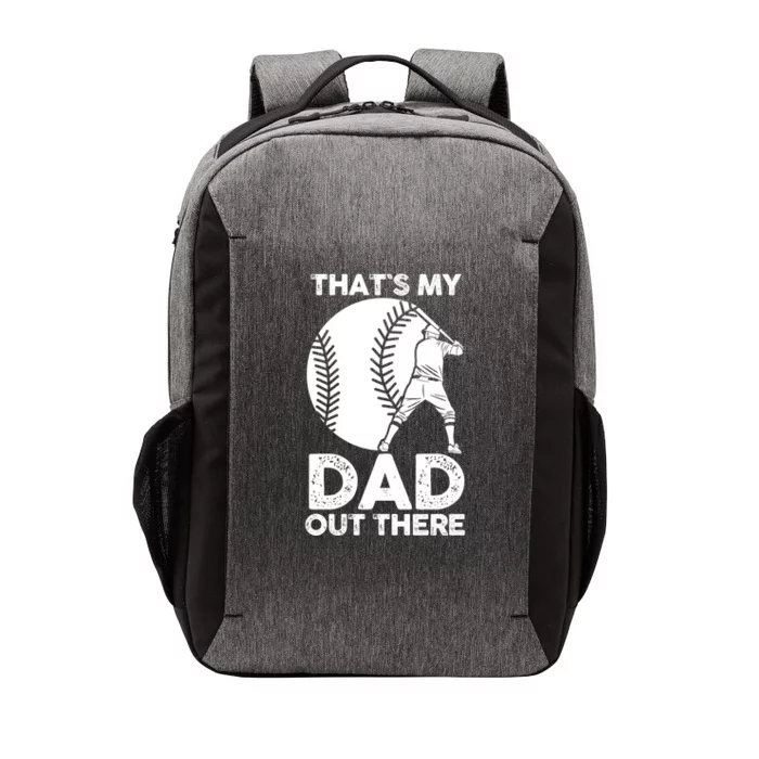 Son Daughter Dad Father Baseball Gift Vector Backpack