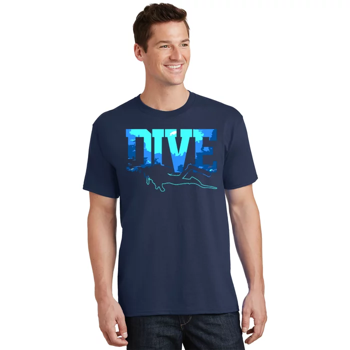 Scuba Diving DIVE Scuba Diver Gift T-Shirt