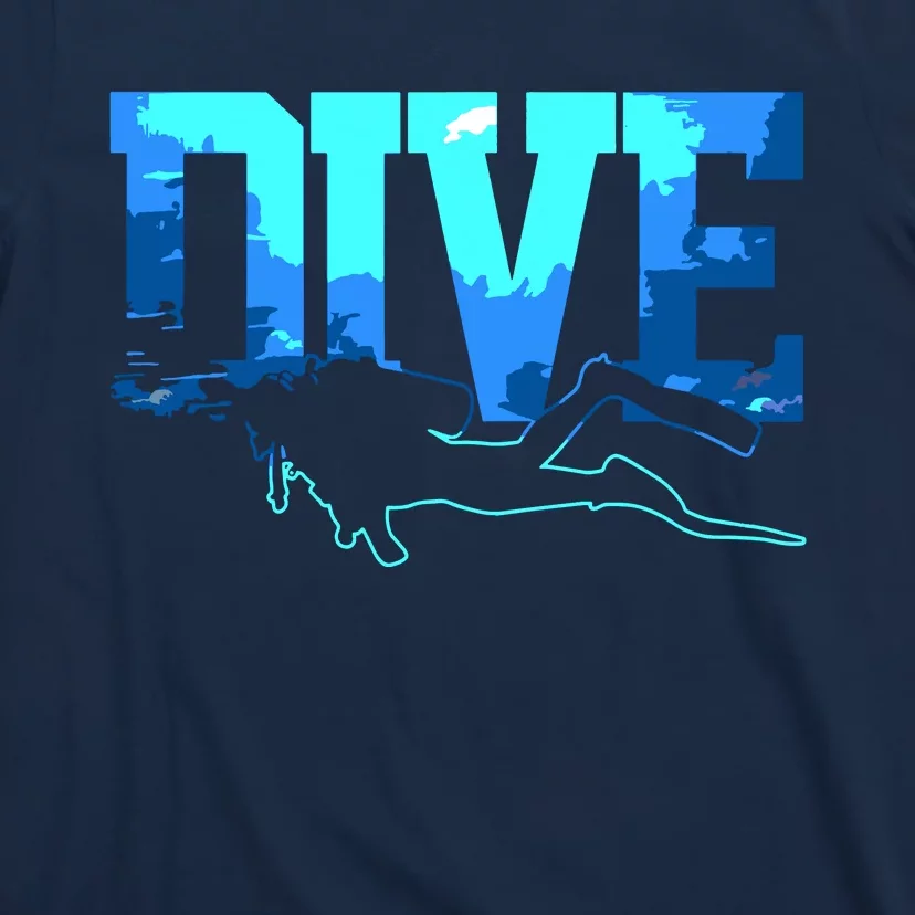 Scuba Diving DIVE Scuba Diver Gift T-Shirt