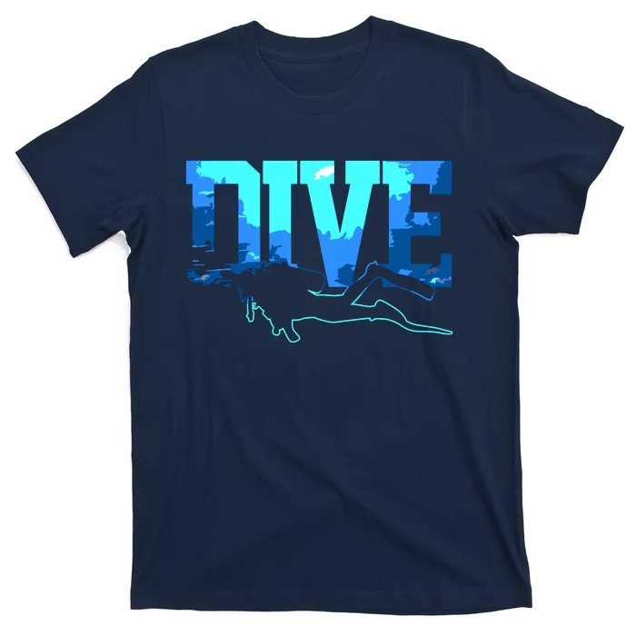 Scuba Diving DIVE Scuba Diver Gift T-Shirt