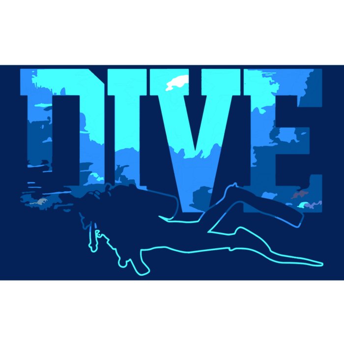 Scuba Diving DIVE Scuba Diver Gift Bumper Sticker