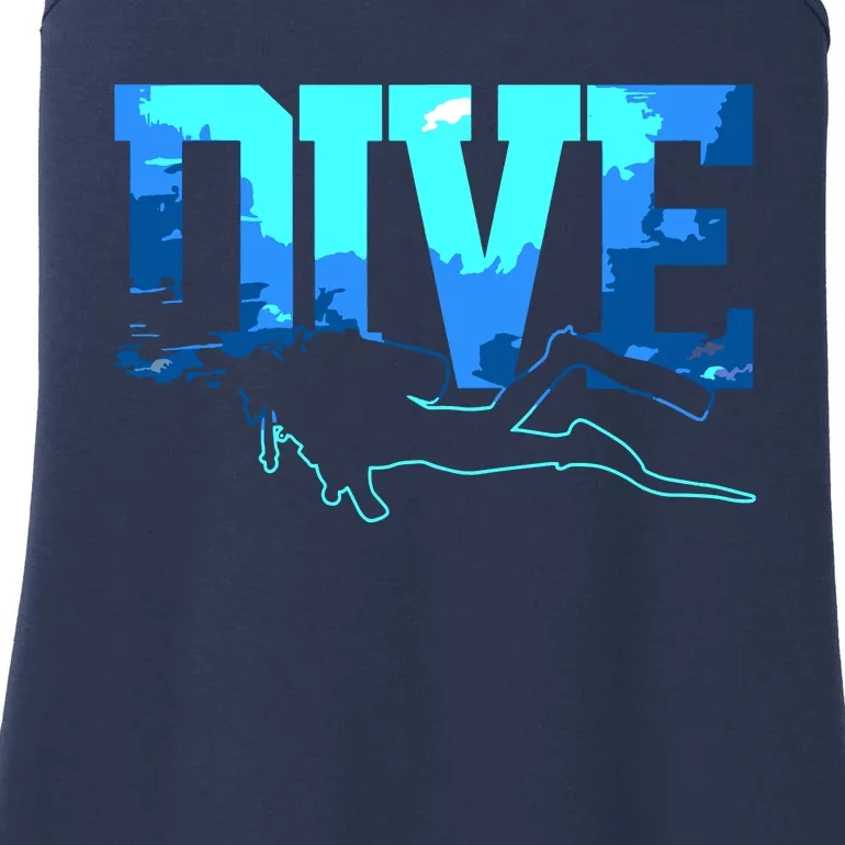 Scuba Diving DIVE Scuba Diver Gift Ladies Essential Tank