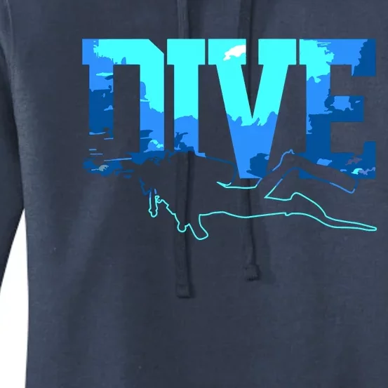 Scuba Diving DIVE Scuba Diver Gift Women's Pullover Hoodie