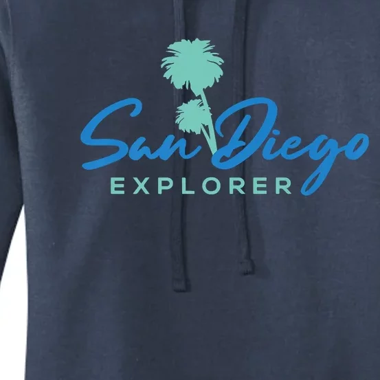 San Diego Explorer Premium Women's Pullover Hoodie