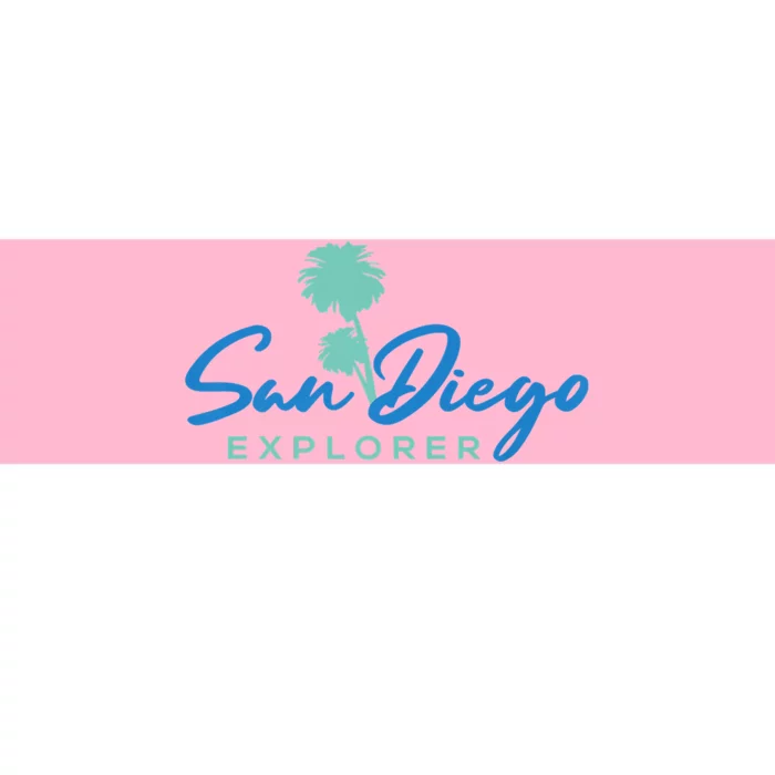 San Diego Explorer Premium Bumper Sticker