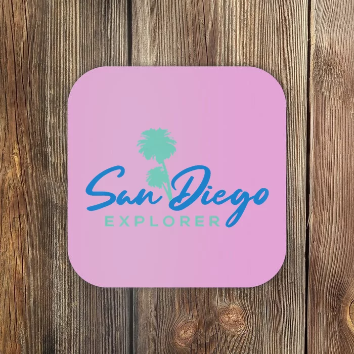 San Diego Explorer Premium Coaster