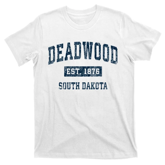 South Dakota Est 1876 Sd Vintage Sports T-Shirt