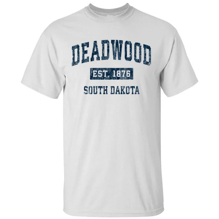 South Dakota Est 1876 Sd Vintage Sports Tall T-Shirt