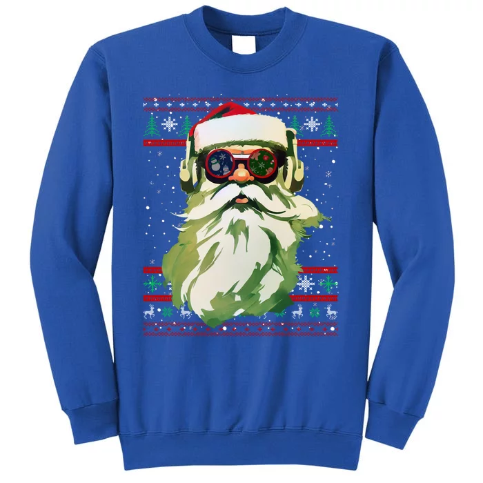 Santa Dj Edm Costume And Novelty Christmas Dj Meaningful Gift Sweatshirt