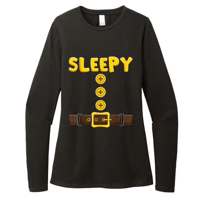 Sleepy Dwarf Easy Halloween Womens CVC Long Sleeve Shirt