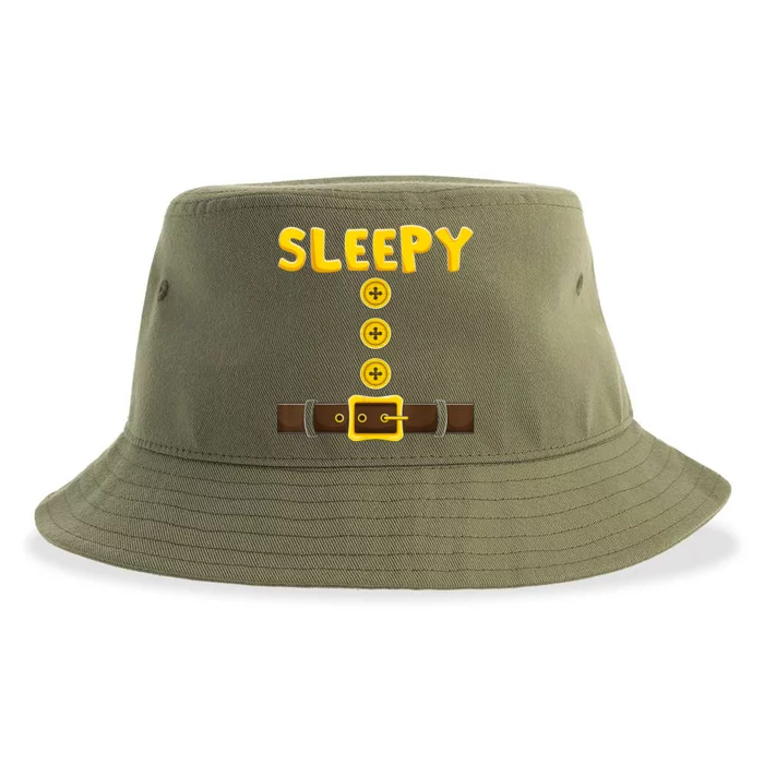 Sleepy Dwarf Easy Halloween Sustainable Bucket Hat