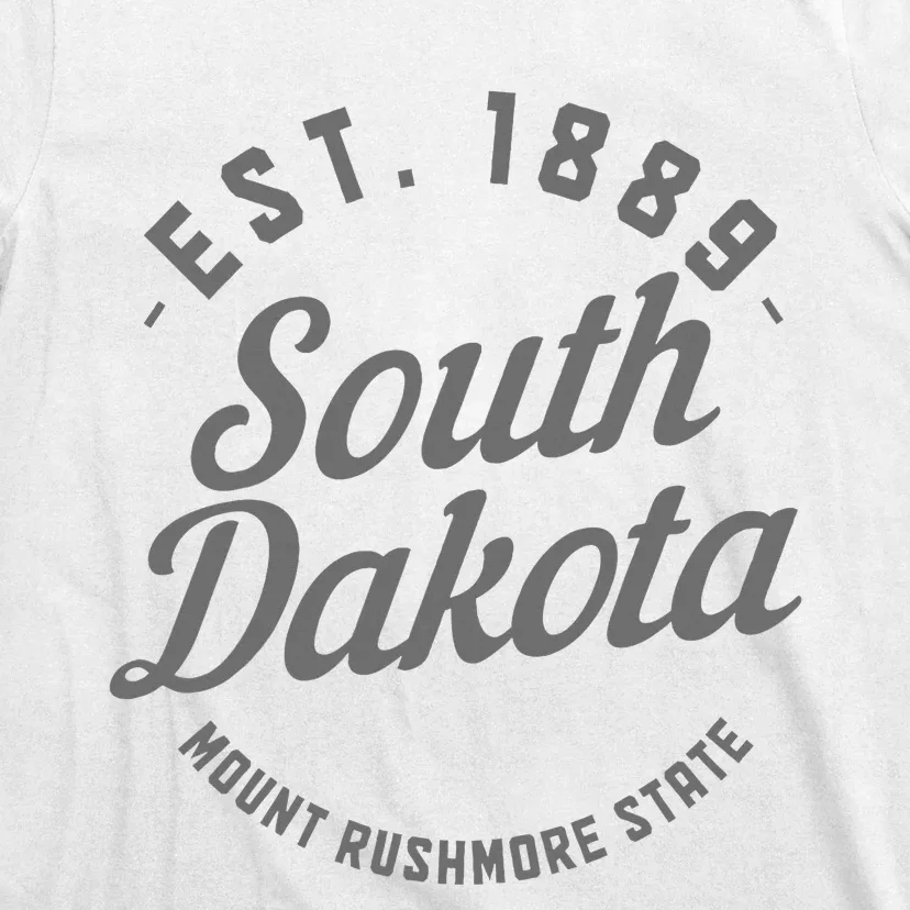 South Dakota Est. 1889 Vintage Mount Rushmore State Pride T-Shirt