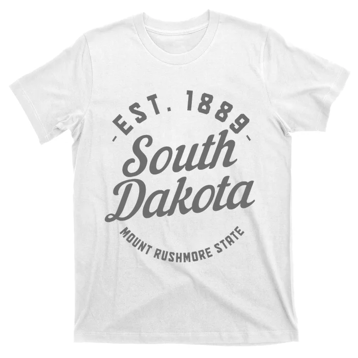 South Dakota Est. 1889 Vintage Mount Rushmore State Pride T-Shirt