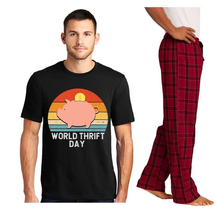 Savings Day Economics Students Teachers World Thrift Day Pajama Set