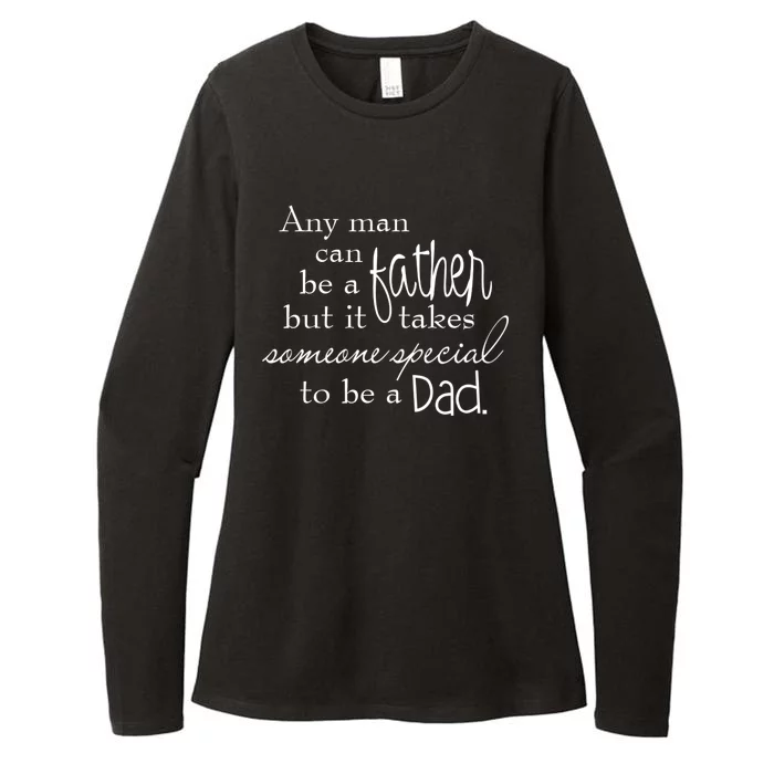 Special Dad Father's Day Gift Quote Womens CVC Long Sleeve Shirt