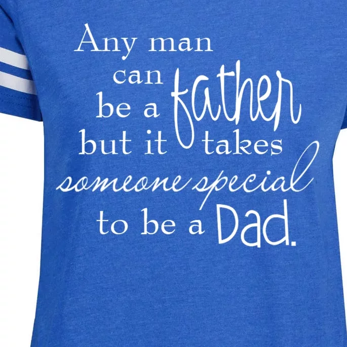 Special Dad Father's Day Gift Quote Enza Ladies Jersey Football T-Shirt