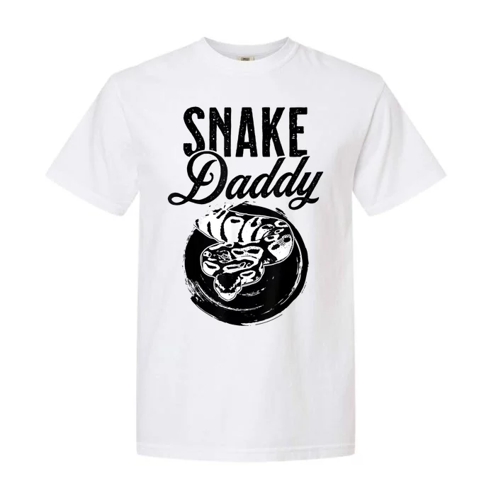 Snake Daddy Father Dad Snake Garment-Dyed Heavyweight T-Shirt