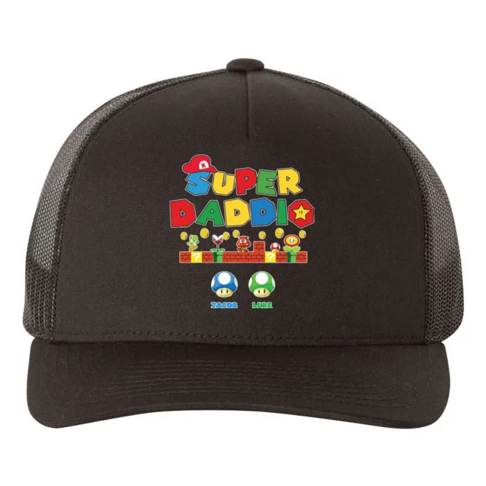 Super Daddio Father's Day Gamer Daddy Yupoong Adult 5-Panel Trucker Hat