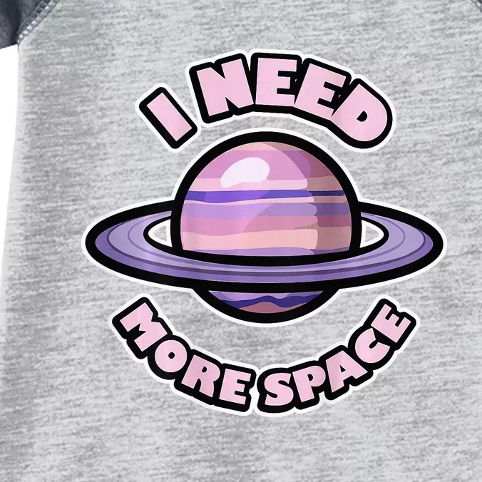 Space Design for I Need More Space Infant Baby Jersey Bodysuit