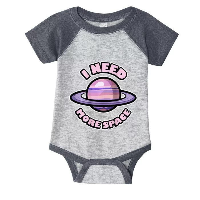 Space Design for I Need More Space Infant Baby Jersey Bodysuit