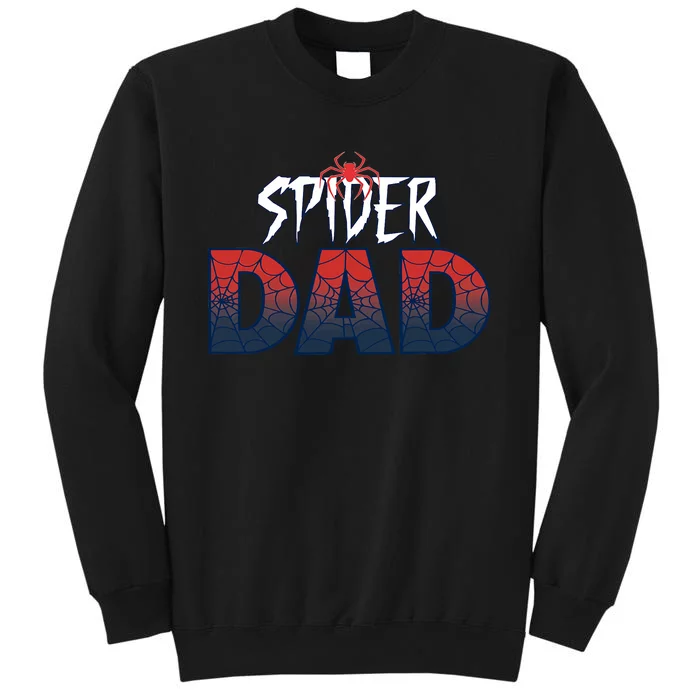 Spider Dad Funny FatherS Day Family Spider Sweatshirt