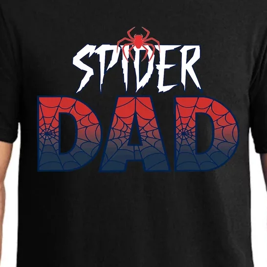 Spider Dad Funny FatherS Day Family Spider Pajama Set