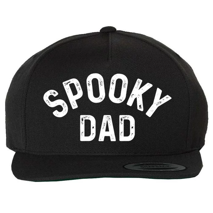 Spooky Dad Family Matching Halloween Father Daddy Costume Gift Wool Snapback Cap