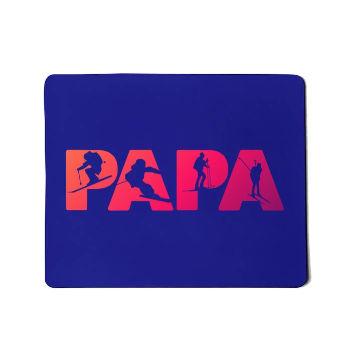 Skiing Dad Funny Gift Skiing Husband Funny Gift Meaningful Gift Mousepad