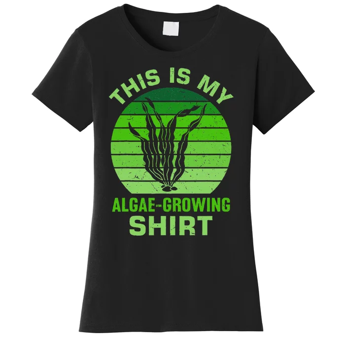 Seaweed Design For Algae Lovers Women's T-Shirt