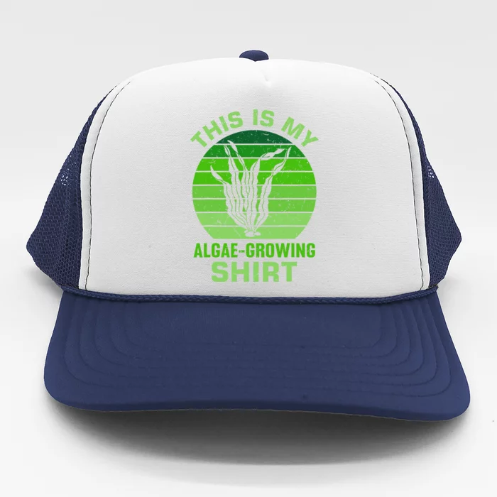 Seaweed Design For Algae Lovers Trucker Hat