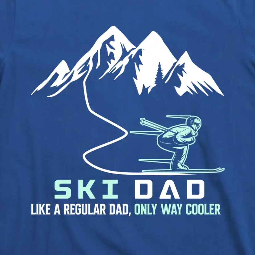 Ski Dad Funny Cute Winter Skiing Gift T-Shirt