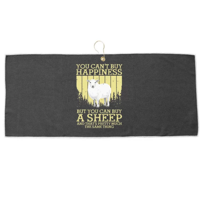 S.H.E.E.P. Design For Women Livestock Large Microfiber Waffle Golf Towel