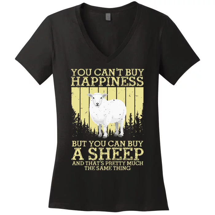 S.H.E.E.P. Design For Women Livestock Women's V-Neck T-Shirt