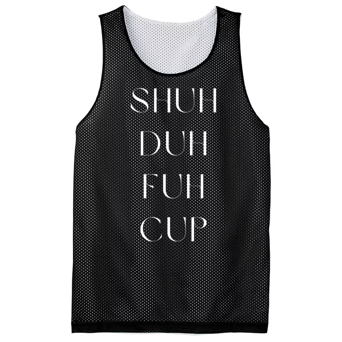 Shuh Duh Fuh Cup Mesh Reversible Basketball Jersey Tank