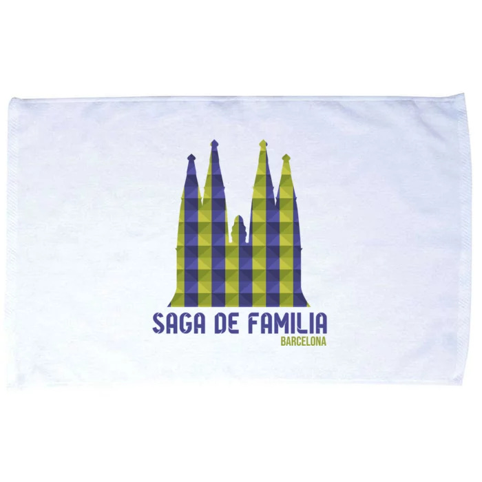 Saga De Familia Barcelona Microfiber Hand Towel