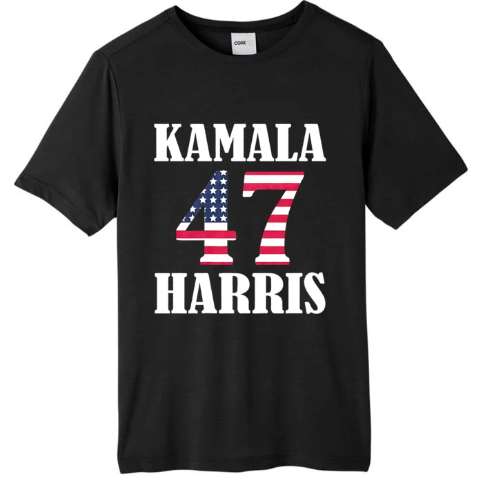 Standard Design Featuring Kamala 47 Hariis Text ChromaSoft Performance T-Shirt