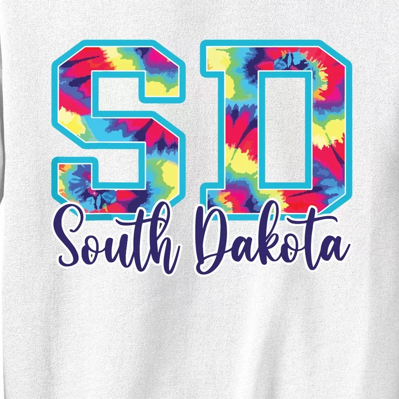 South Dakota Funny Tie Dye Vintage Retro Sweatshirt