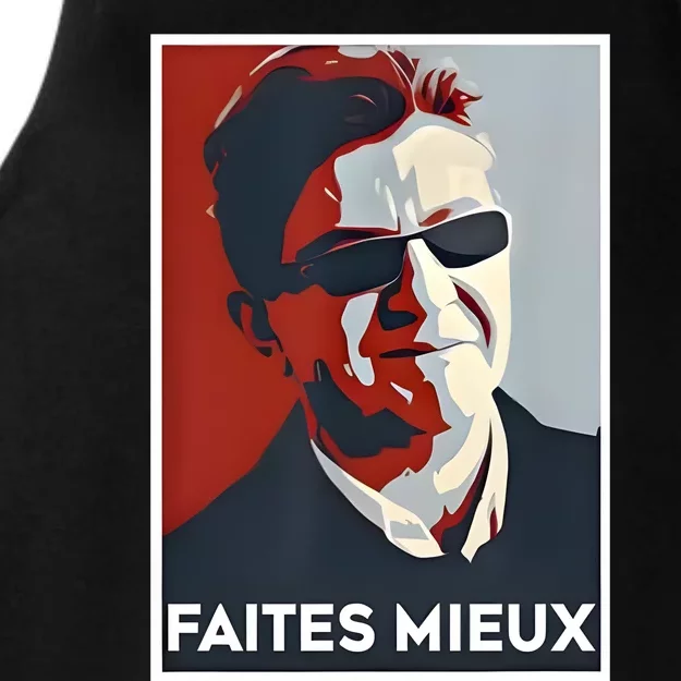 Sebastien Delogu Faites Mieux Ladies Tri-Blend Wicking Tank