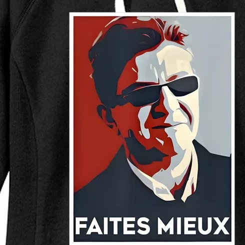 Sebastien Delogu Faites Mieux Women's Fleece Hoodie