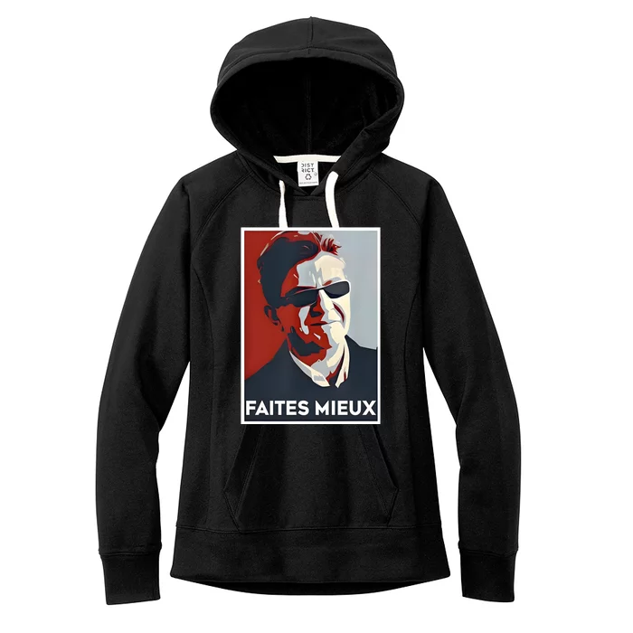 Sebastien Delogu Faites Mieux Women's Fleece Hoodie