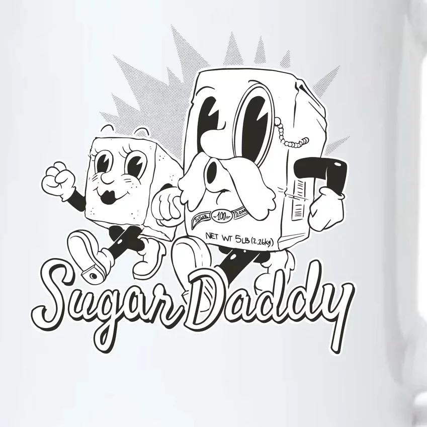 Sugar Daddy Funny Gift Black Color Changing Mug