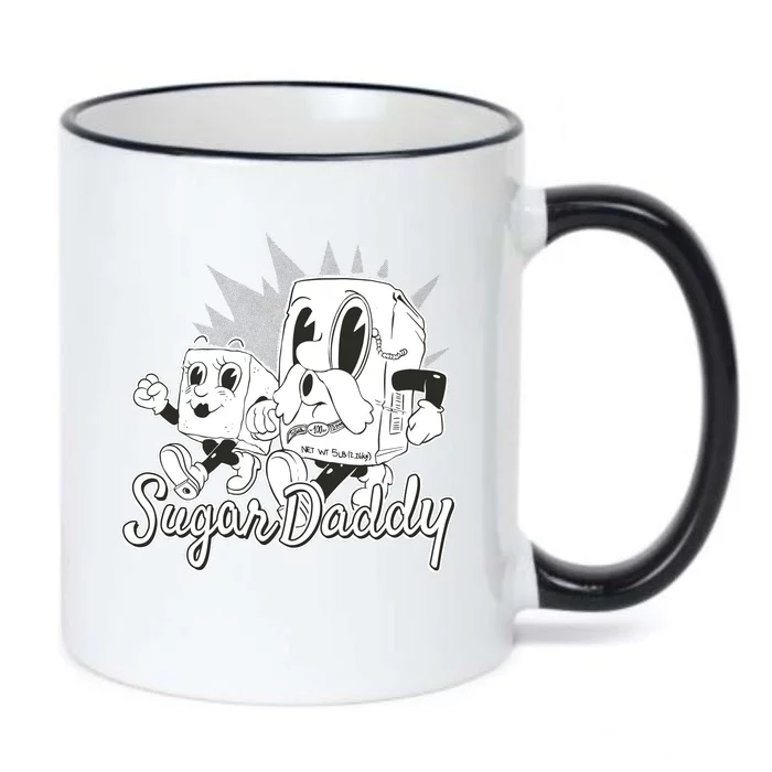 Sugar Daddy Funny Gift Black Color Changing Mug