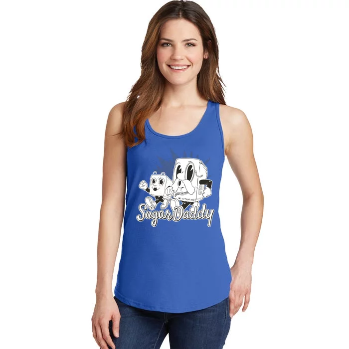 Sugar Daddy Funny Gift Ladies Essential Tank