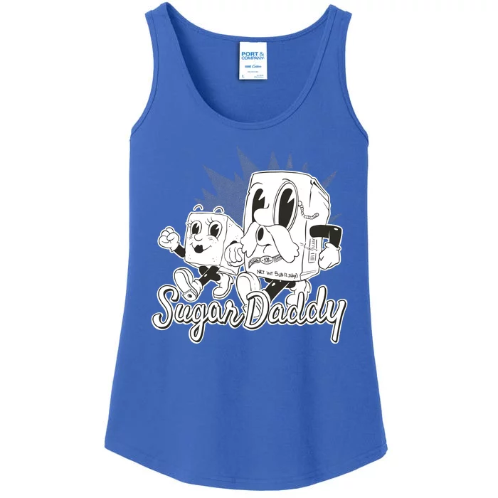 Sugar Daddy Funny Gift Ladies Essential Tank