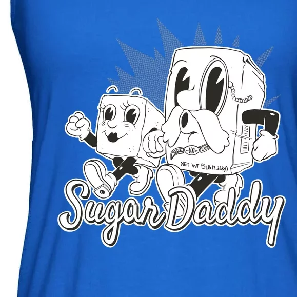 Sugar Daddy Funny Gift Ladies Essential Flowy Tank