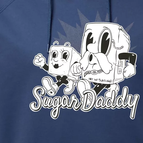 Sugar Daddy Funny Gift Performance Fleece Hoodie