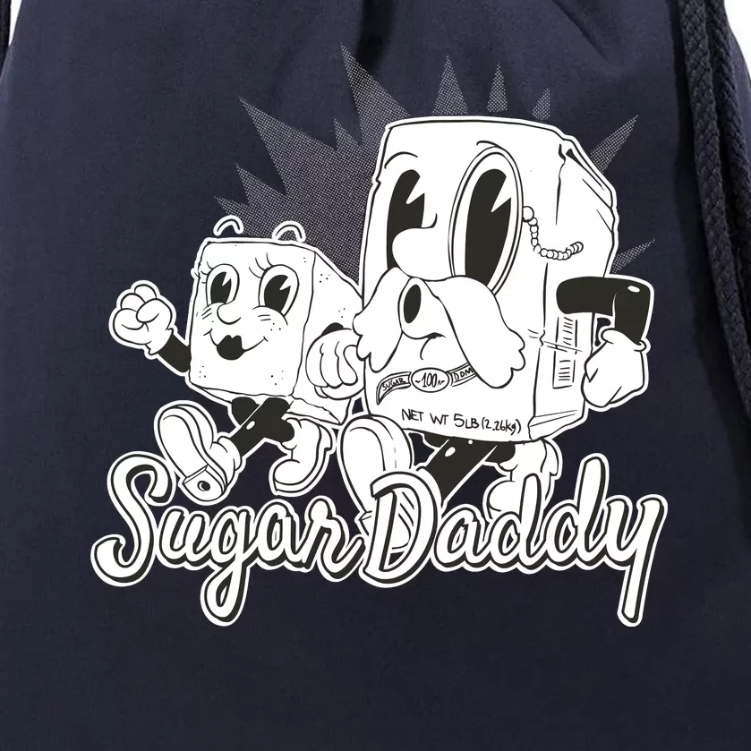 Sugar Daddy Funny Gift Drawstring Bag