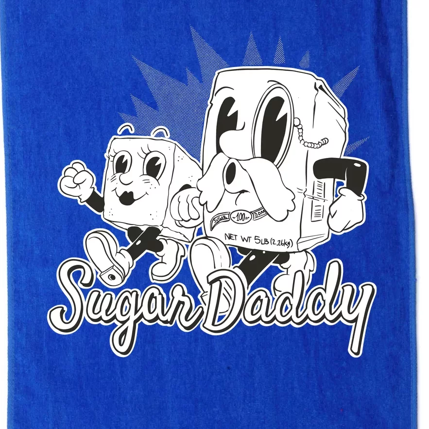 Sugar Daddy Funny Gift Platinum Collection Golf Towel